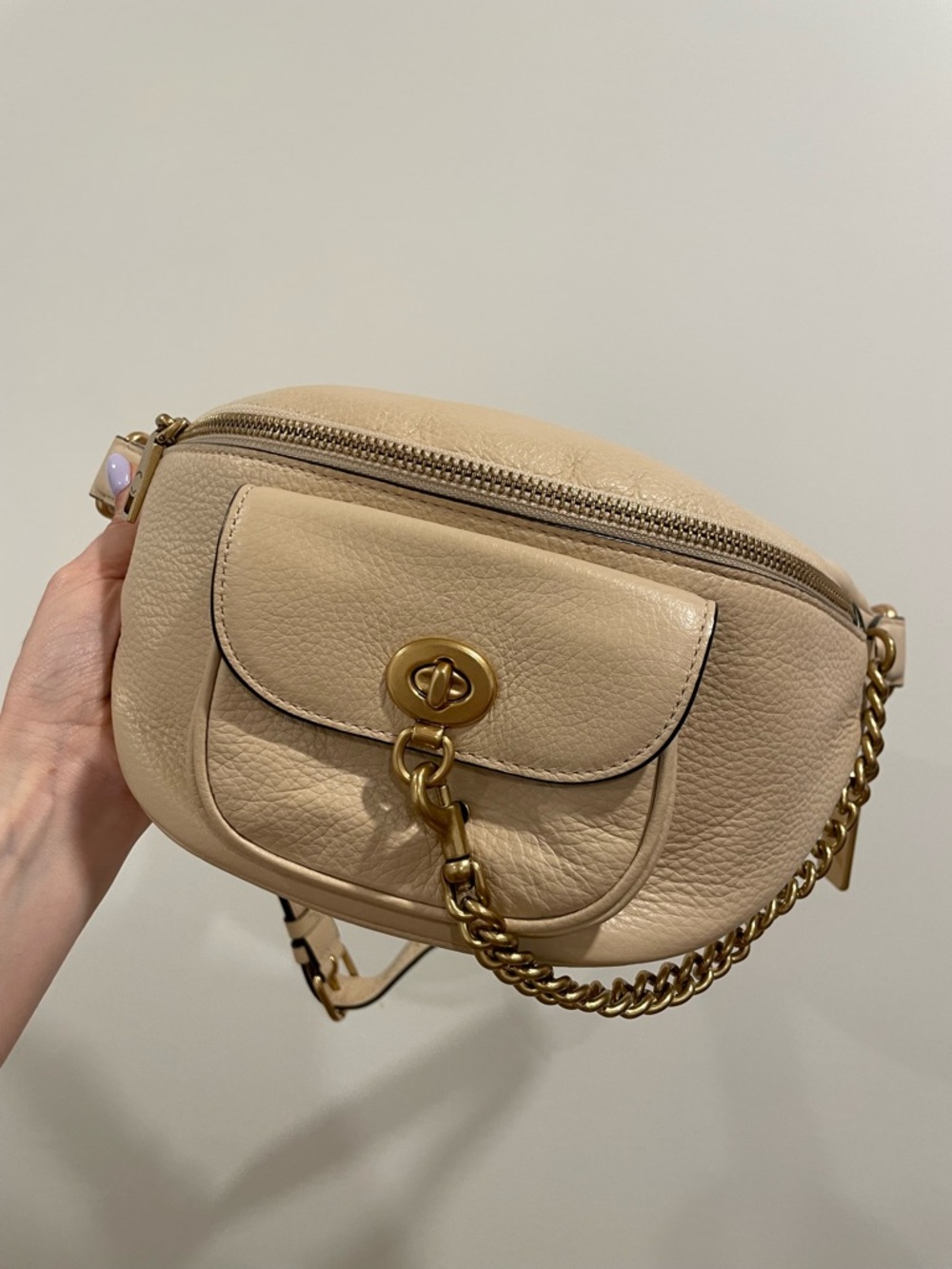 Coach x Jennifer Lopez Leather Belt Bag